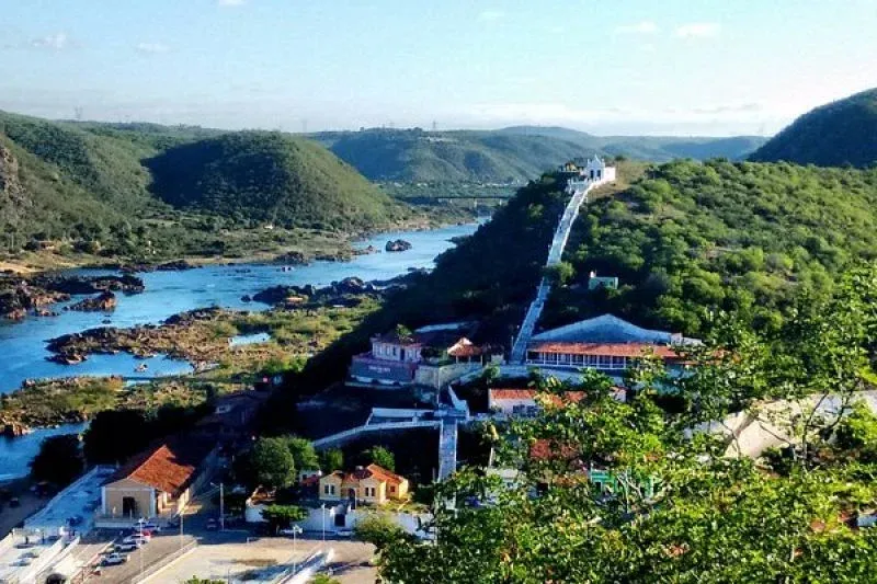 Vista da cidade de Pedro Alexandre, Bahia