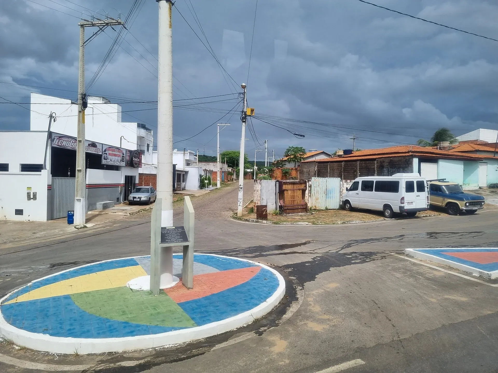 Vista da cidade de Pindaí, Bahia