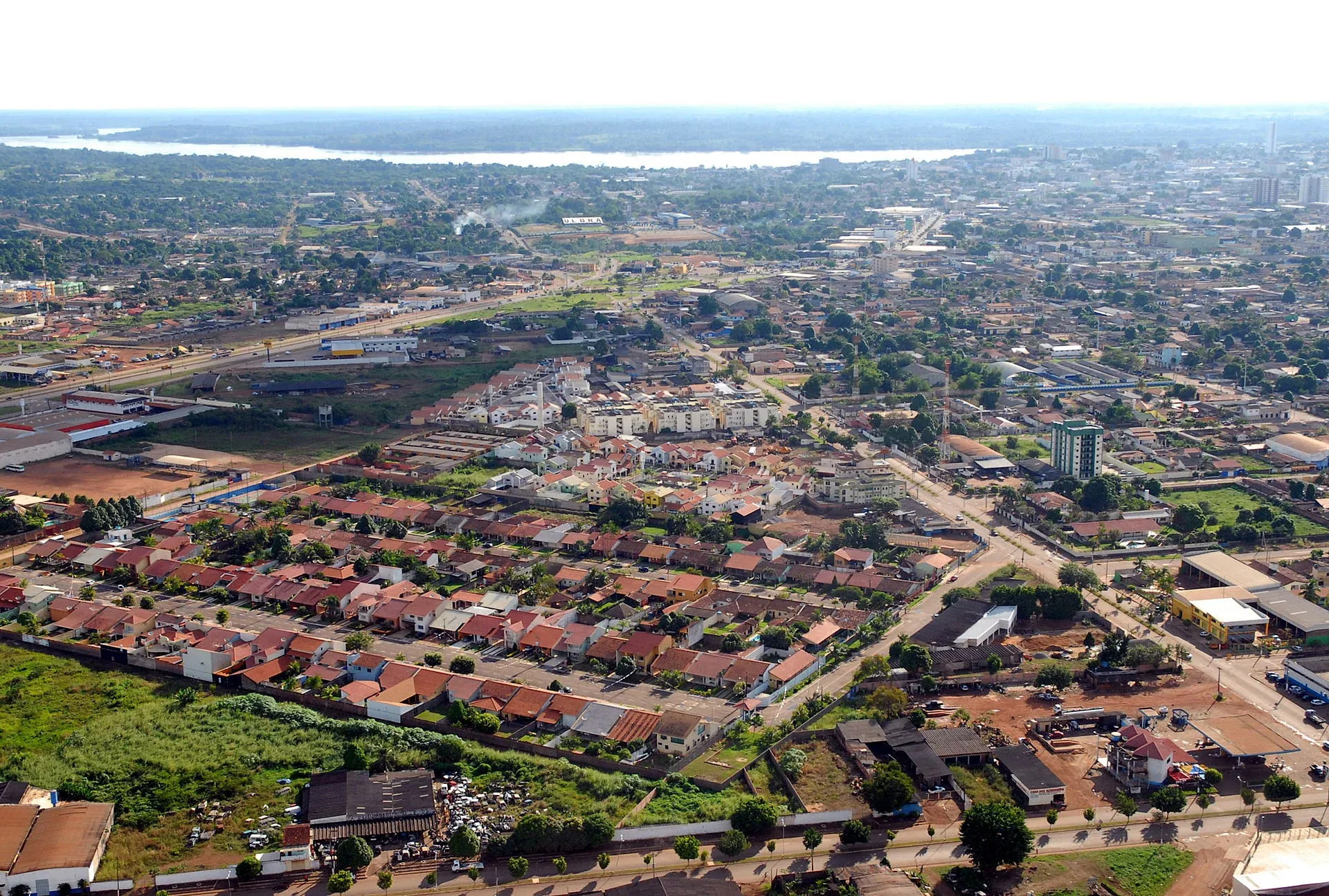 Vista da cidade de Porto Velho, Rondônia