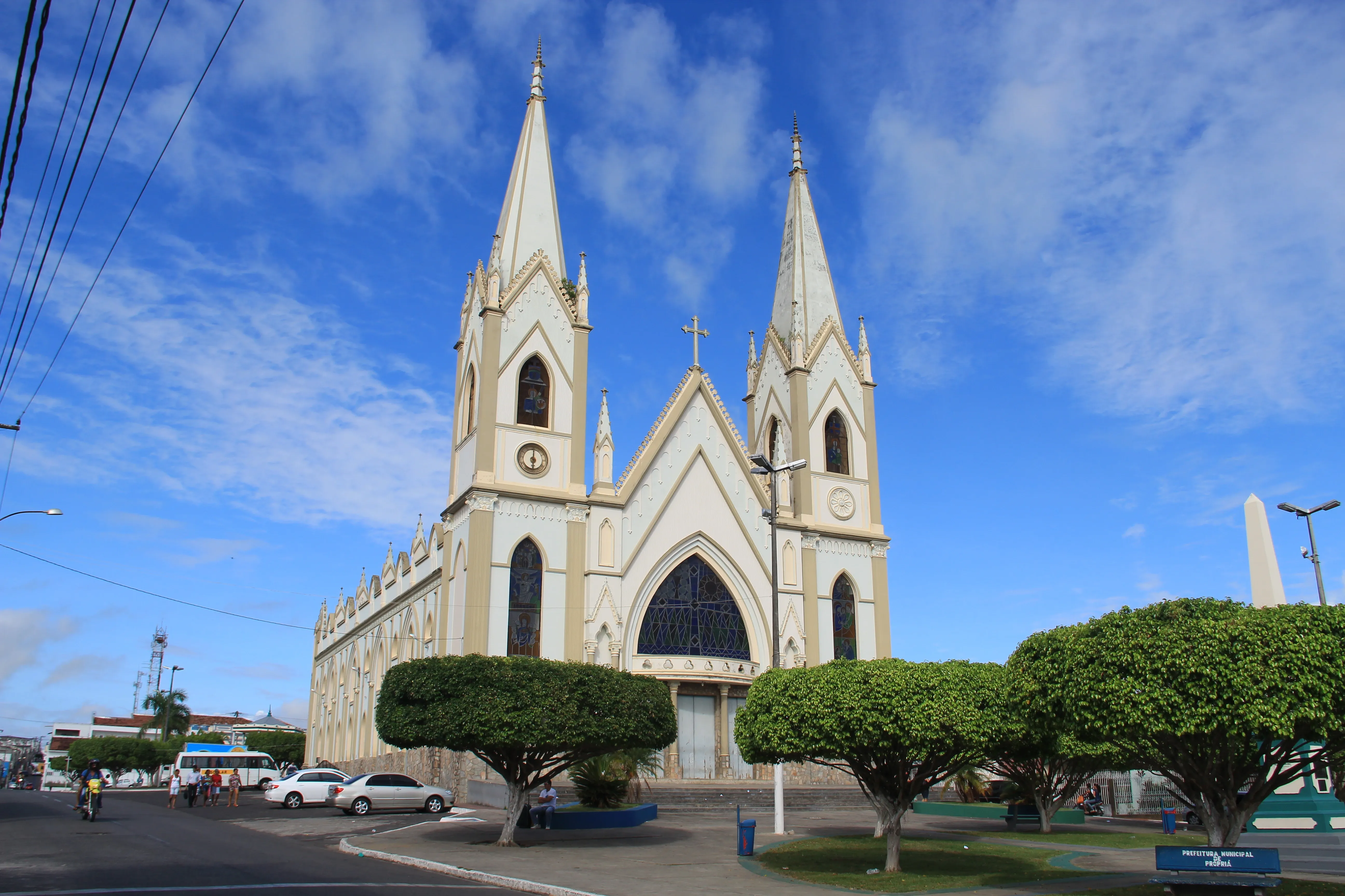 Vista da cidade de Propriá, Sergipe