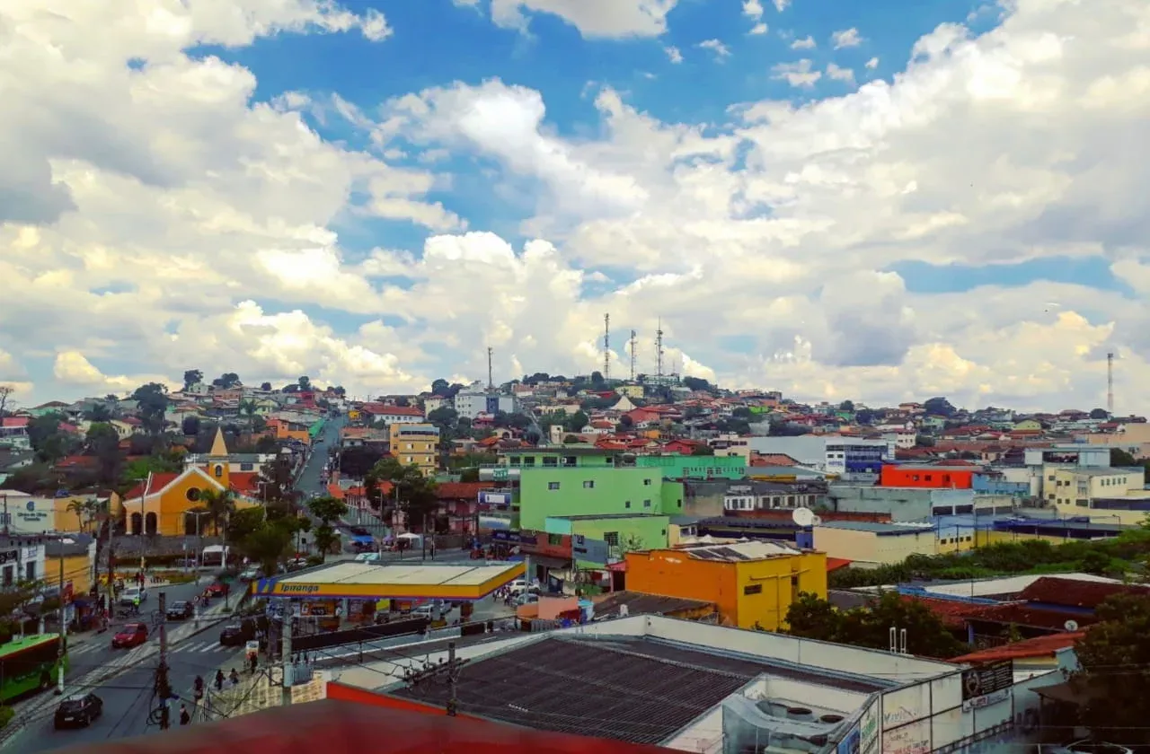 Vista da cidade de Ribeirão das Neves, Minas Gerais