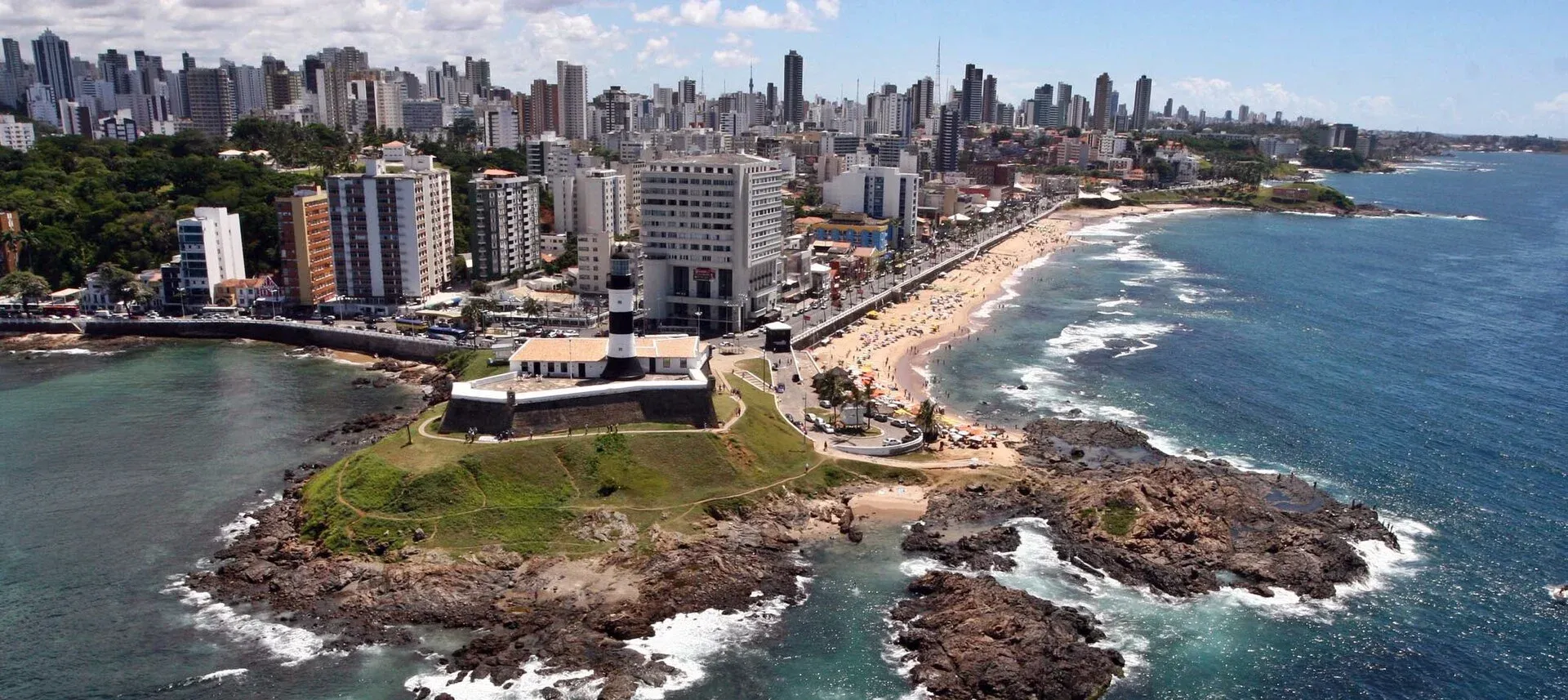 Vista da cidade de Salvador, Bahia