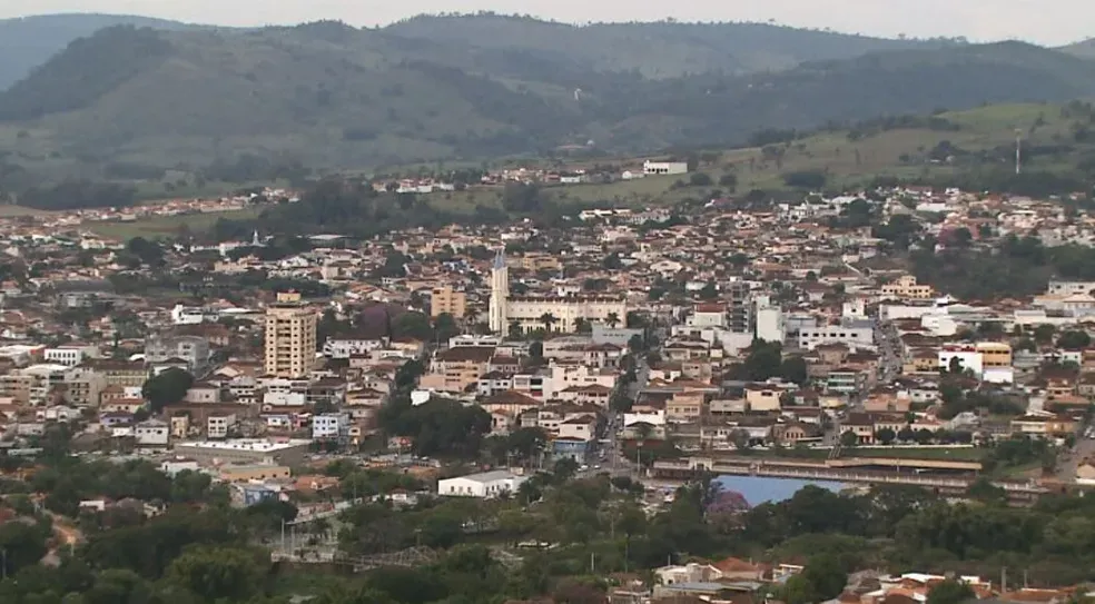 Vista da cidade de São José do Rio Pardo, São Paulo