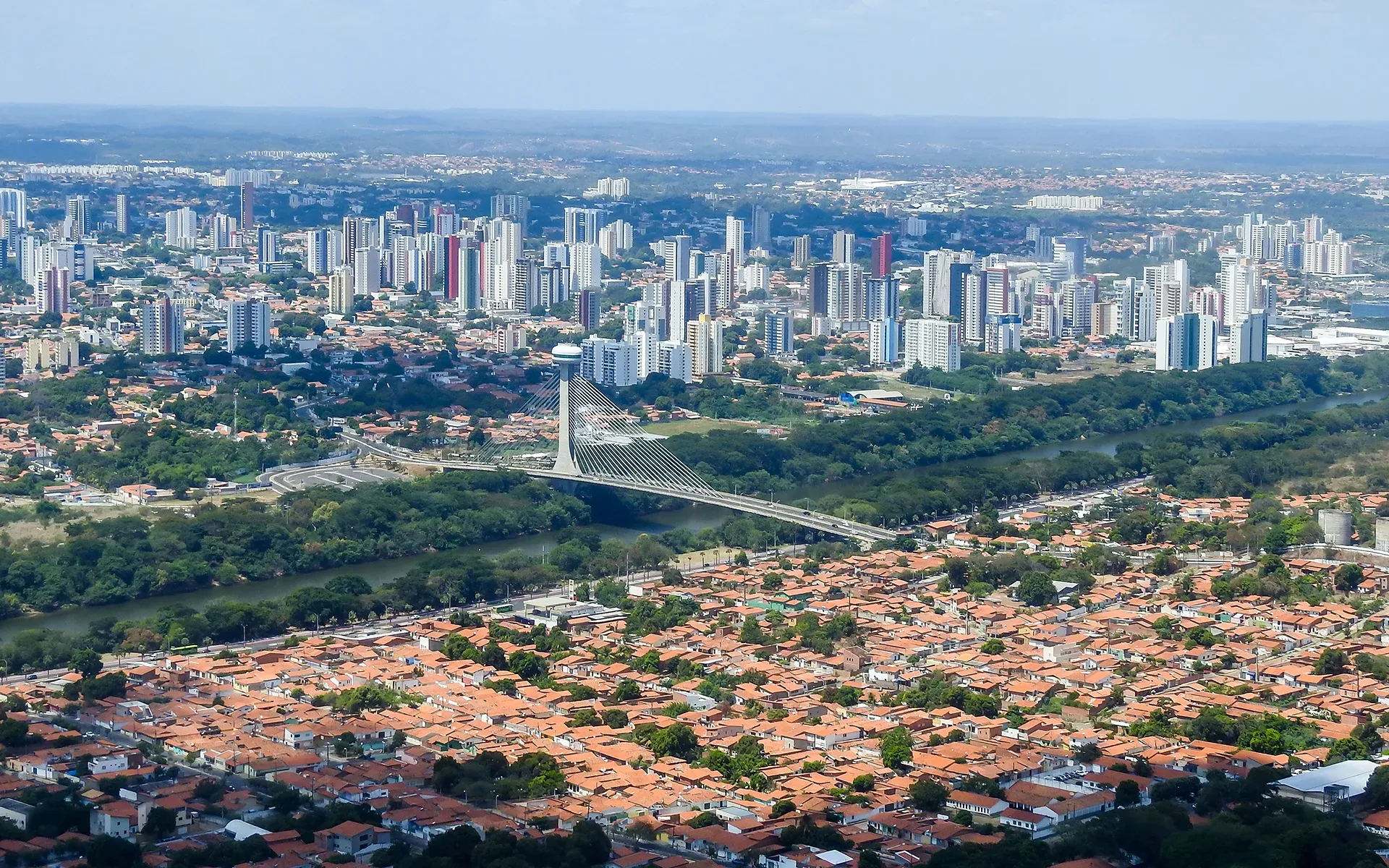 Vista da cidade de Teresina, Piauí