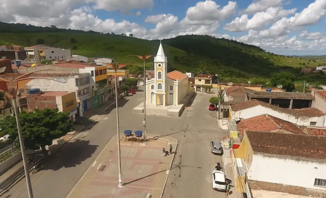 Vista da cidade de Tupanatinga, Pernambuco