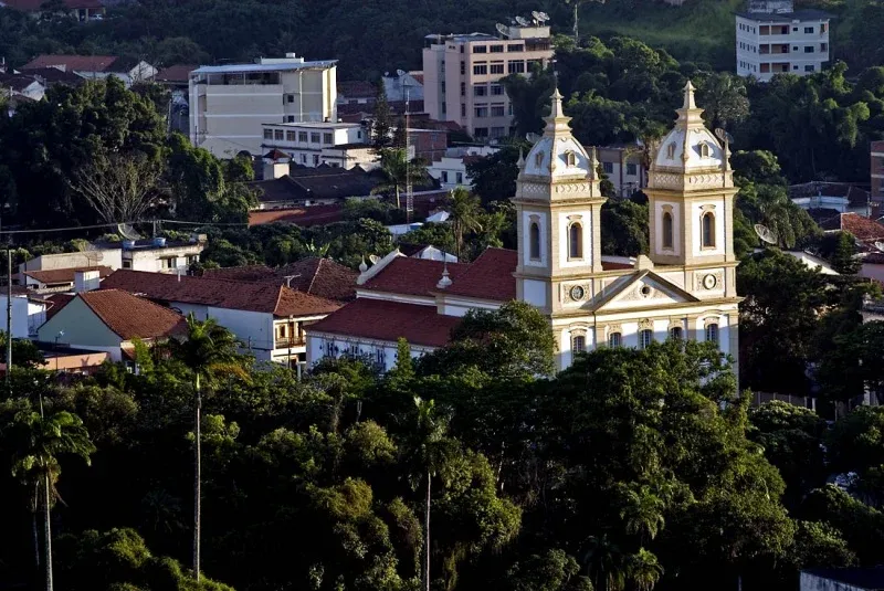 Vista da cidade de Valença, Rio de Janeiro