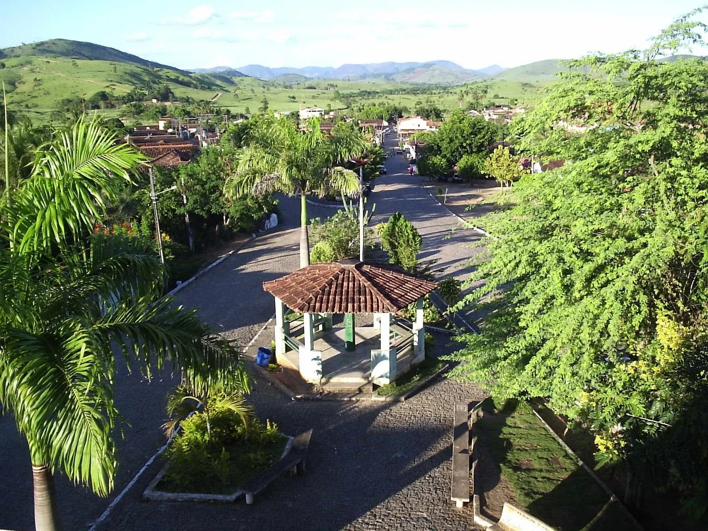 Vista da cidade de Vereda, Bahia