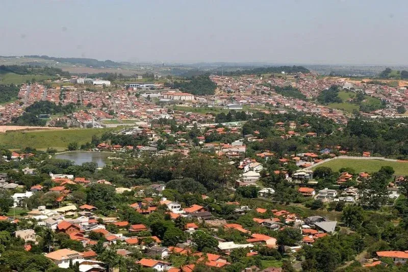 Vista da cidade de Vinhedo, São Paulo