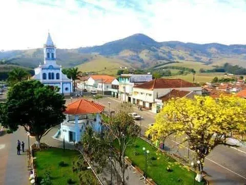 Vista da cidade de Virgínia, Minas Gerais