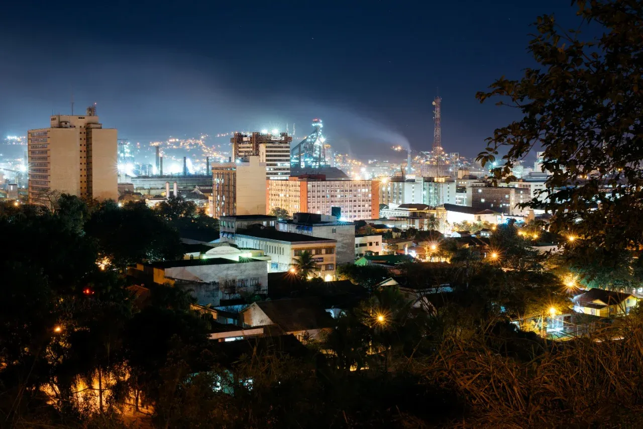 Vista da cidade de Volta Redonda, Rio de Janeiro